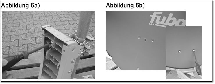 Abb6 - Fuba DAA Reflektormontage